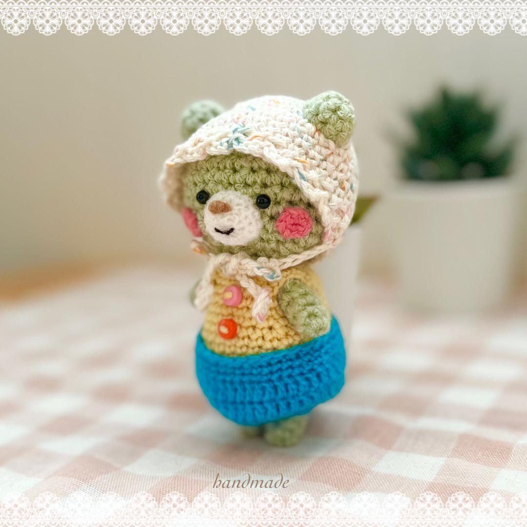 ᕱ*ᕱ様 小さなくまちゃん　あみぐるみ　ぬいぐるみ　ハンドメイド