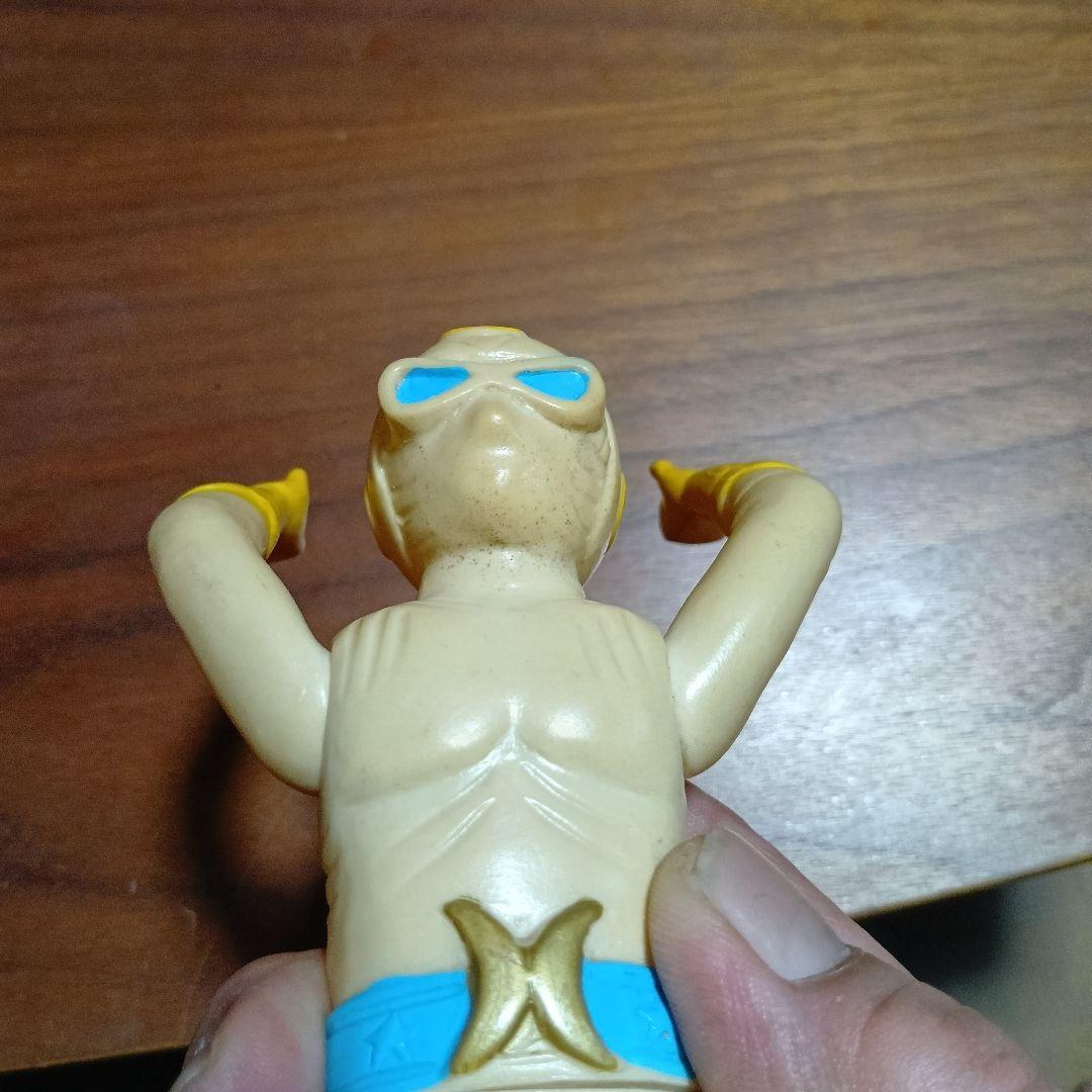 ４月10日まで　旧バンダイ　宣弘社　月光仮面　ソフビ　ムーンライト号大　人形のみ