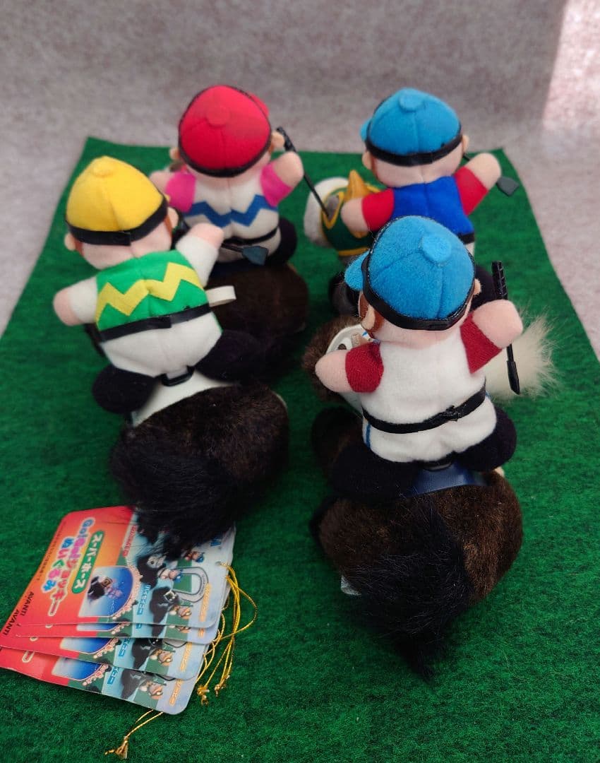 【SEGA】スーパーホース Go!Go!ジョッキー ぬいぐるみ 全4頭
