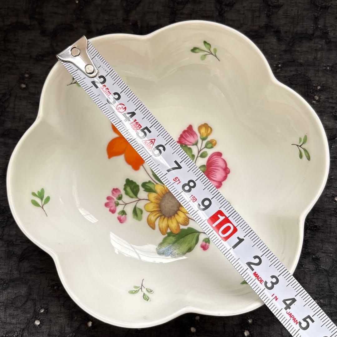 リモージュ　花柄　お皿　メロンボウル　お皿　1枚