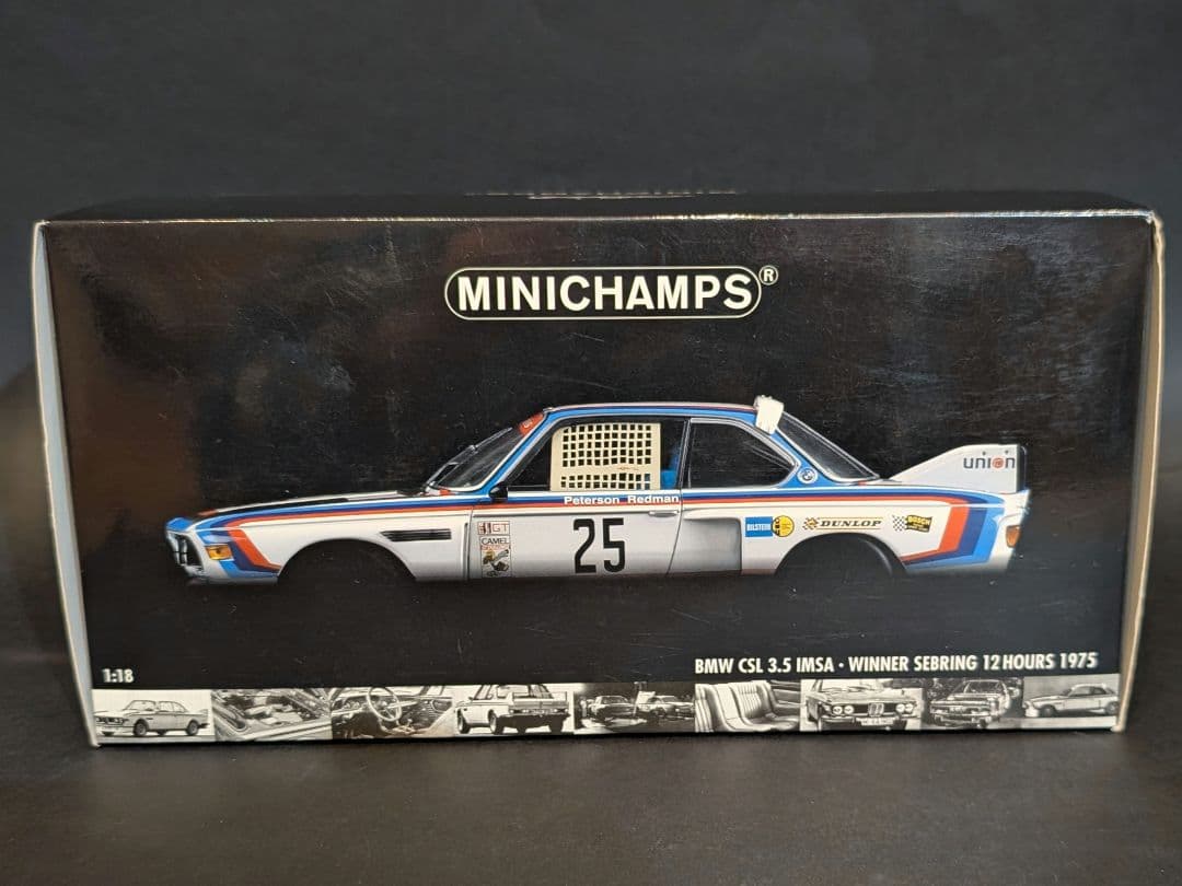 ミニチャンプス 1/18  CSL 3.5 IMSA・Winner '75