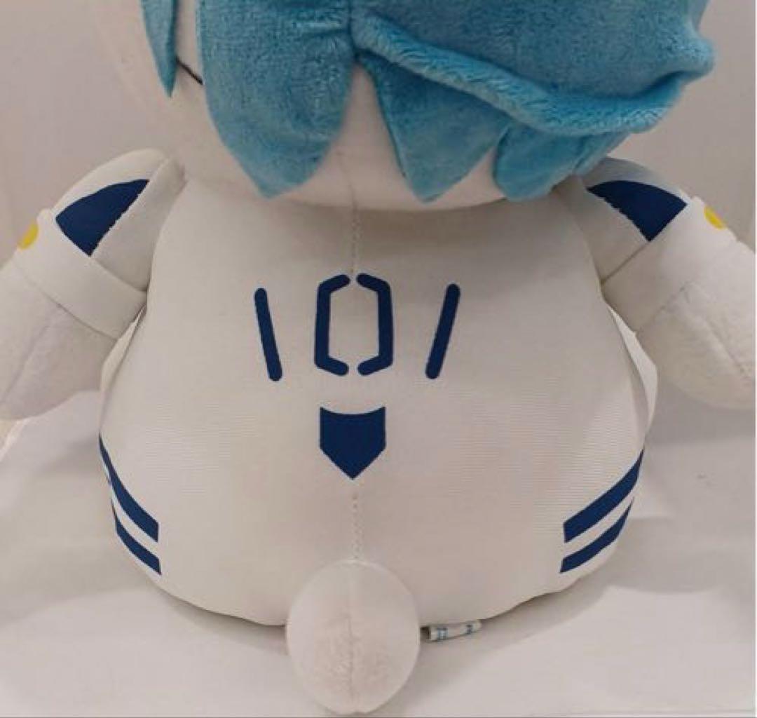 希少　ヱヴァンゲリヲン 綾波レイ×ハローキティ ジャンボ　ぬいぐるみ　数量限定品