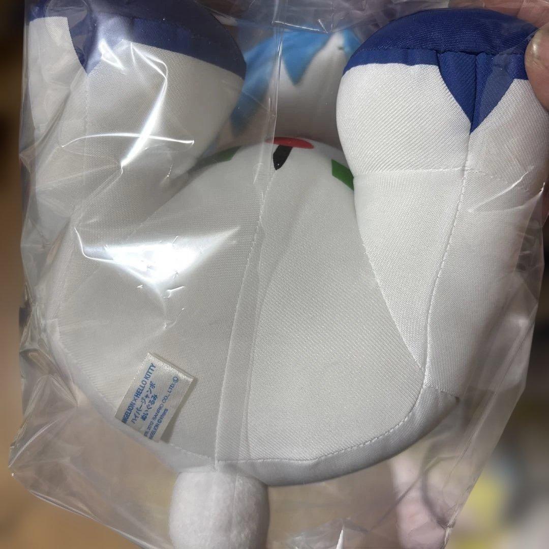 希少　ヱヴァンゲリヲン 綾波レイ×ハローキティ ジャンボ　ぬいぐるみ　数量限定品