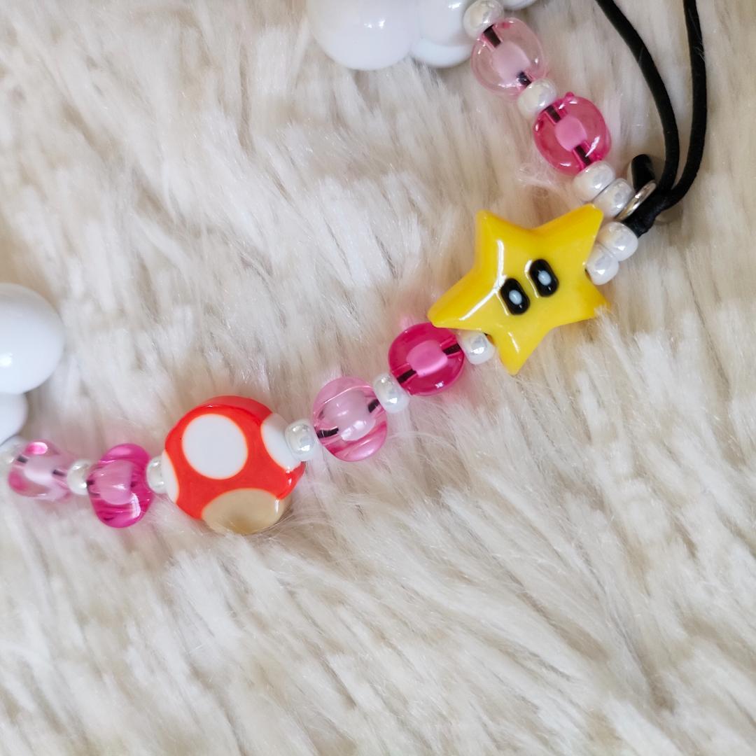 美品　ストリングティング string ting スーパー マリオ　 キノコ