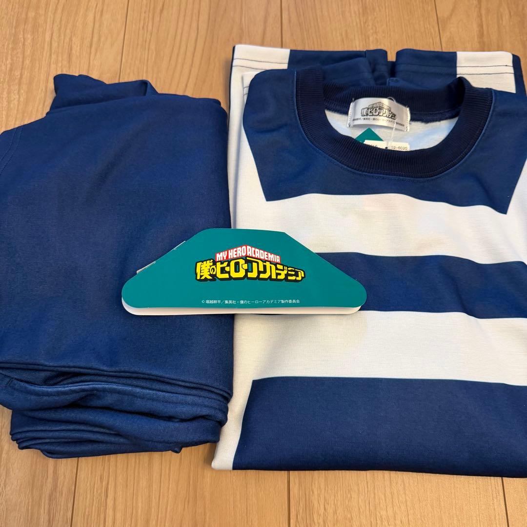 新品未使用 ヒロアカ メンズ Lサイズ ルームウェア　雄英高校体操服 上下
