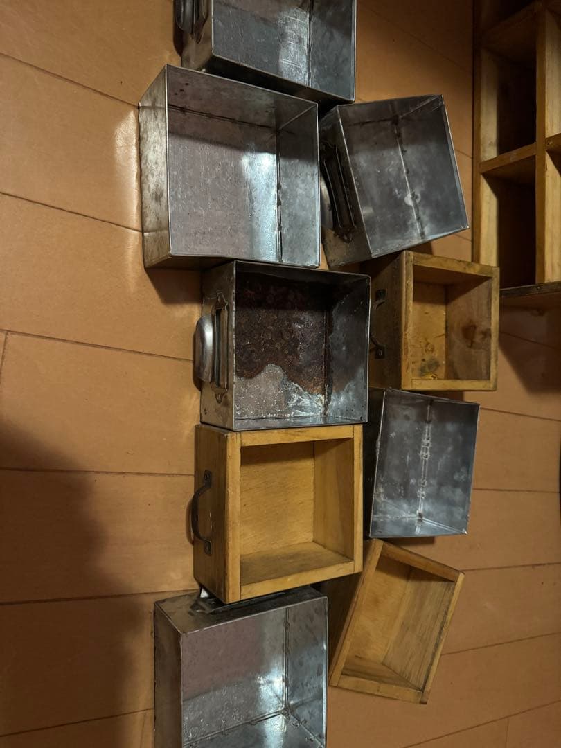 ヴィンテージ 9引き出しキャビネット アンティーク