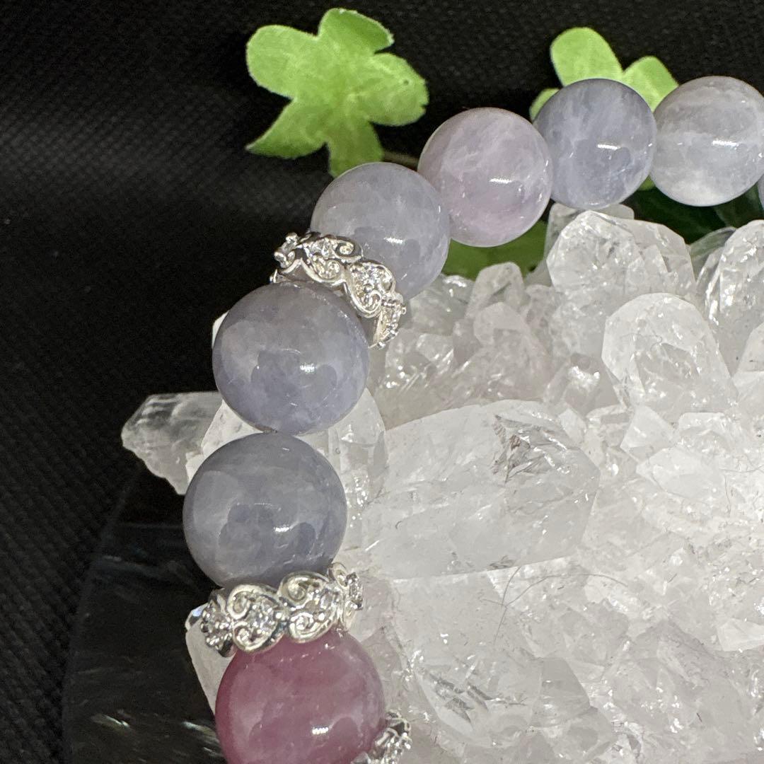 【希少】ブルーラビットヘアルチルクォーツ　【良質】ブルーローズクォーツ