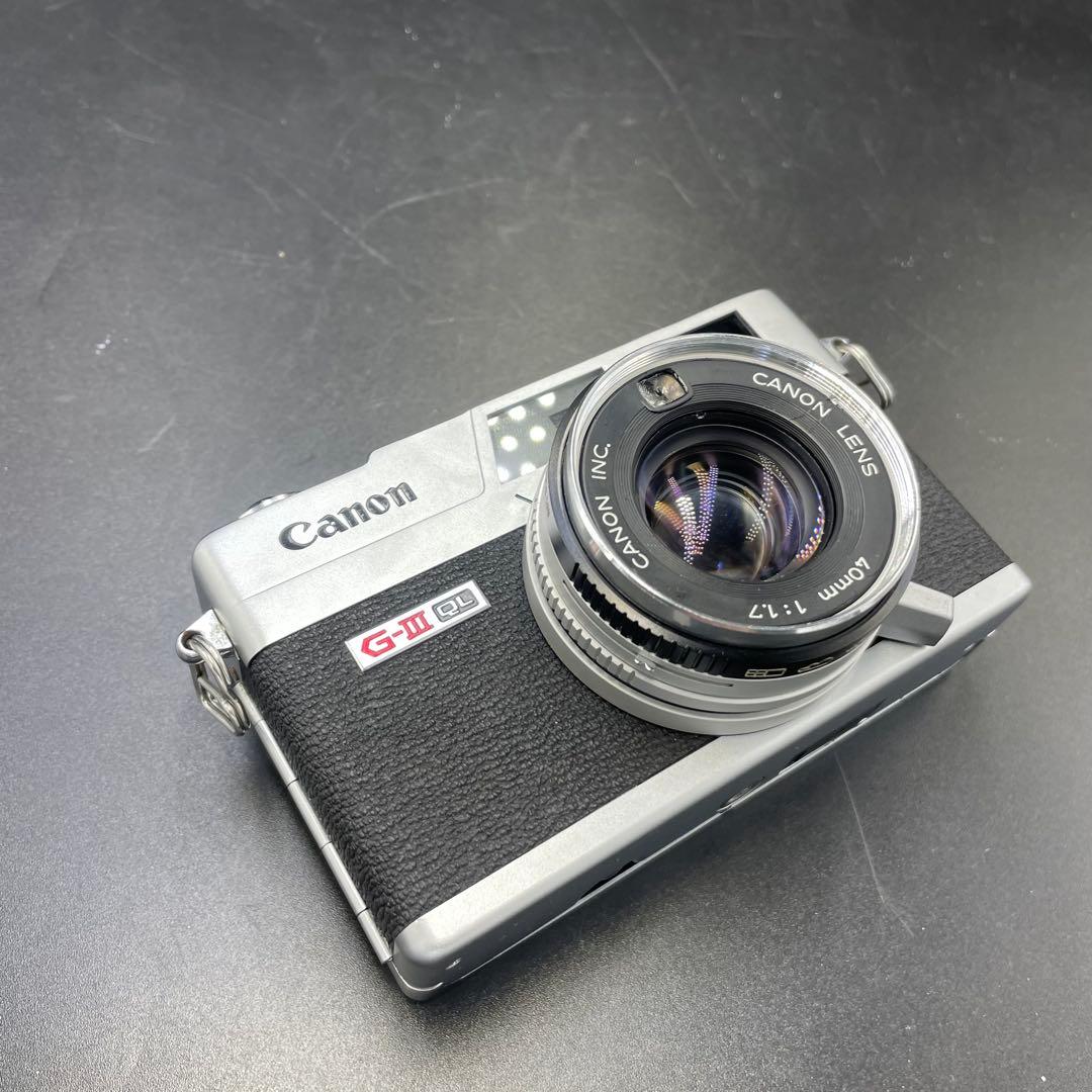 【動作品】Canon Canonet QL17 G-III フィルムカメラ