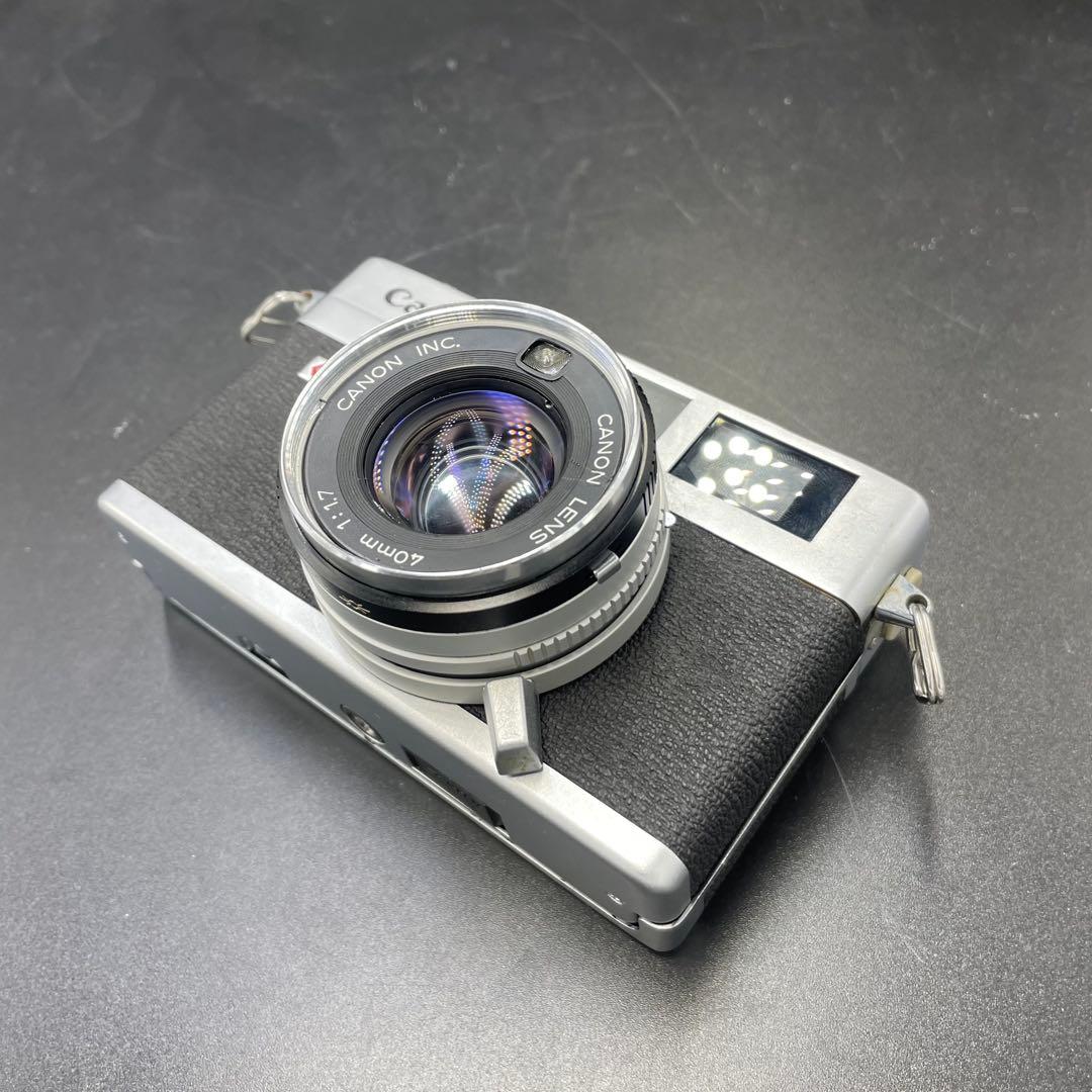 【動作品】Canon Canonet QL17 G-III フィルムカメラ
