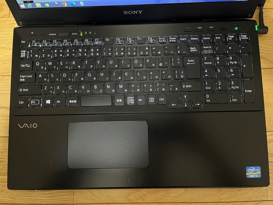 VAIO Intel Core i7 ストレージ無し