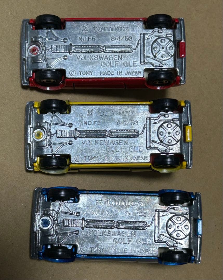 トミカ フォルクスワーゲン ゴルフ GLE 3台セット