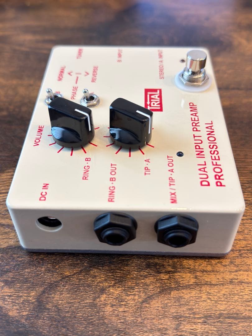 ギター TRIAL DUAL INPUT PREAMP PRO