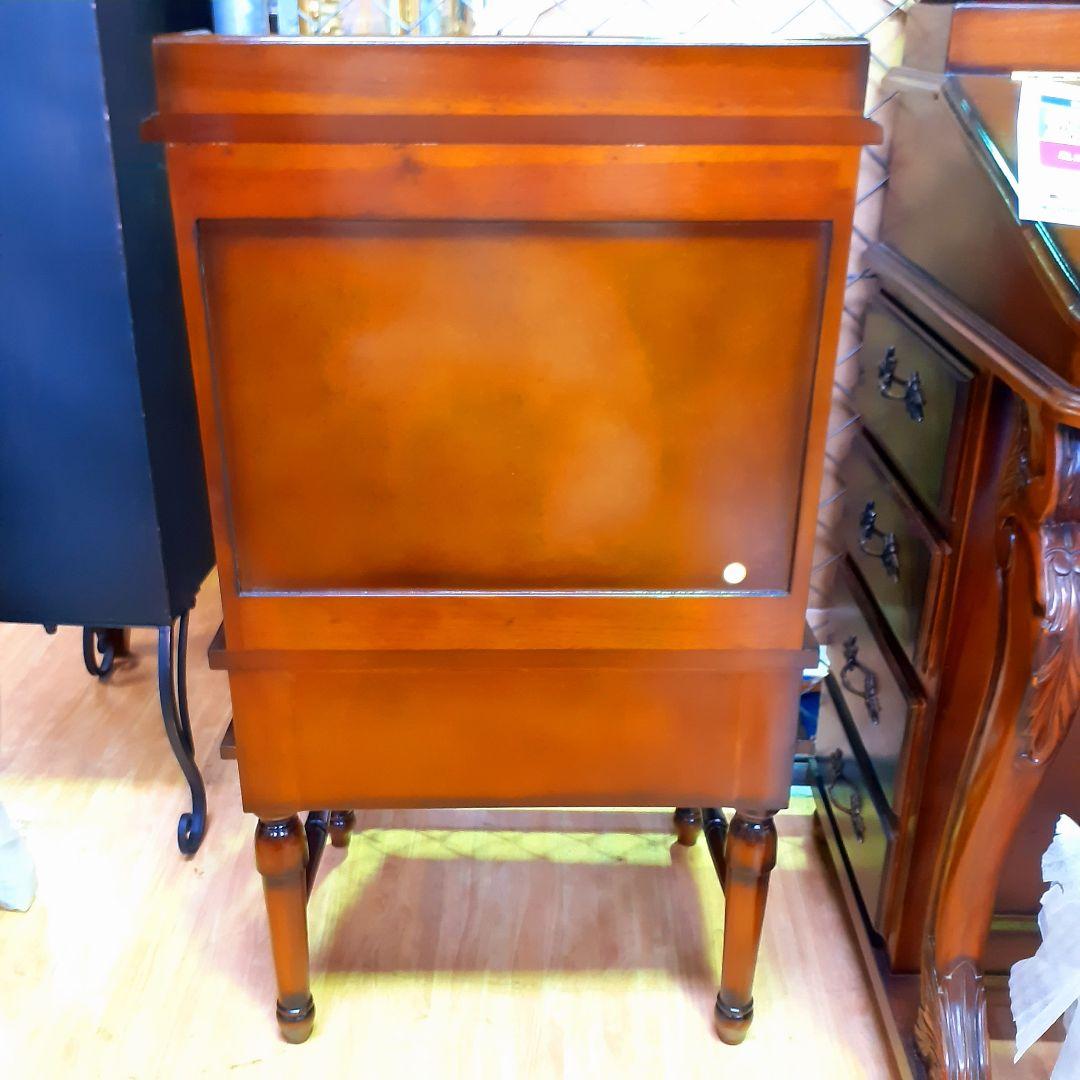 世界三大銘木　最高級マホガニー仕様　『サイドテーブル・本棚』　高級　リビング収納