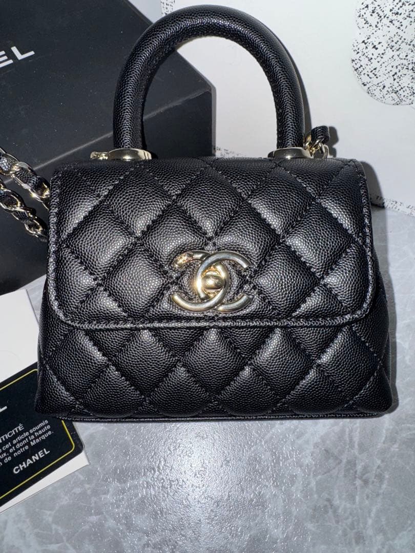 CHANEL♡シャネルココハンドル♡ノベルティ♡チェーンショルダーバッグ