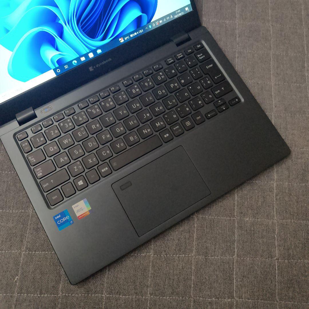 美品 超軽量 Dynabook 爆速 11世代i7 24GB 新品 1TB