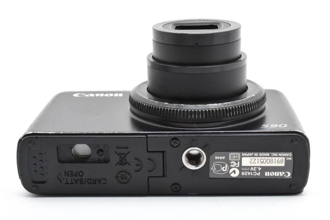 キヤノン　Canon PowerShot S90 ≪ 元箱付属・ＳＤカード付 ≫