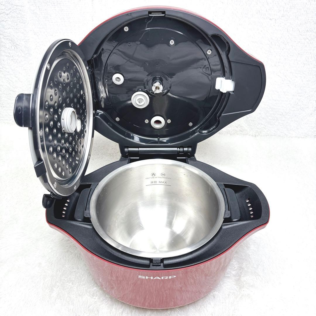 SHARP HEALSIO ヘルシオ ホットクックKN-HW24E-R