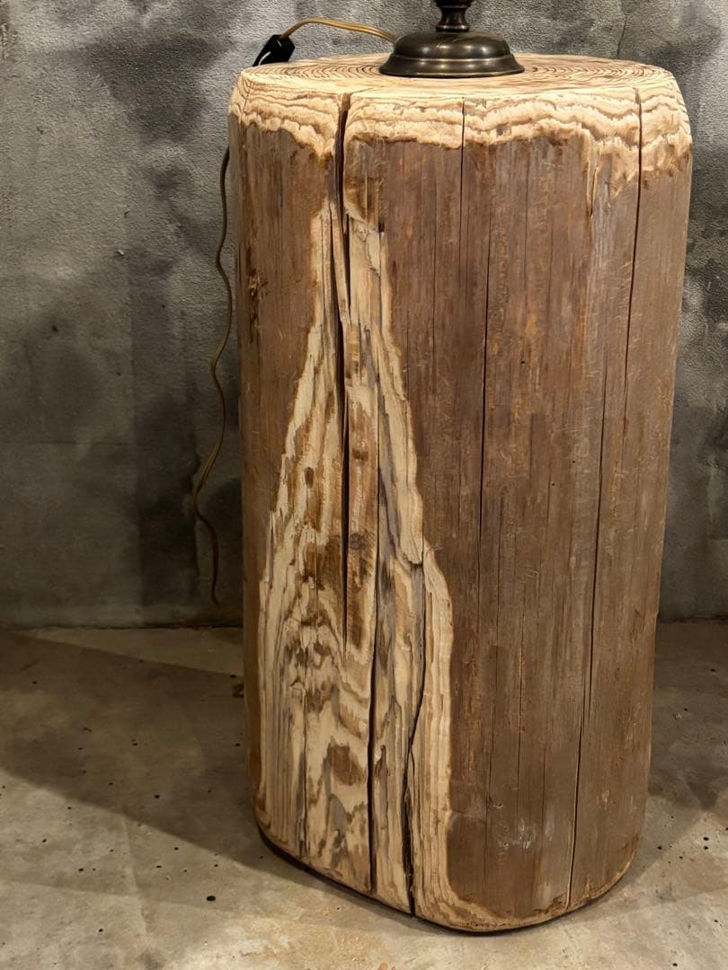 丸太スツール　ハンドメイド　一点物　小物置き