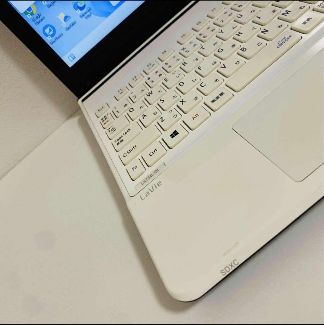 Y812 NECノートパソコンSSDメモリ8G高速Windows11オフィス付き