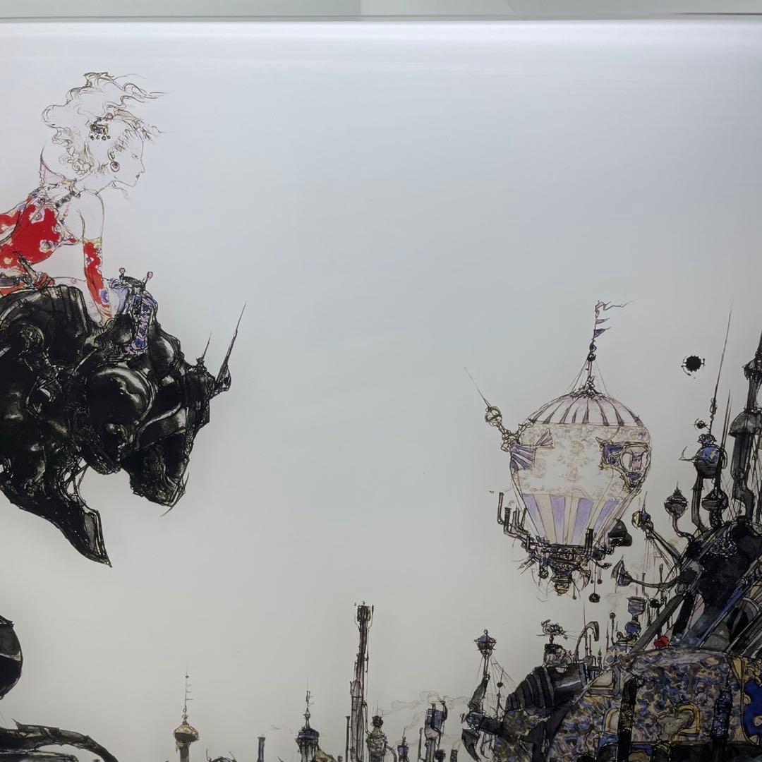 アクリルプレートファイナルファンタジーVI 天野喜孝