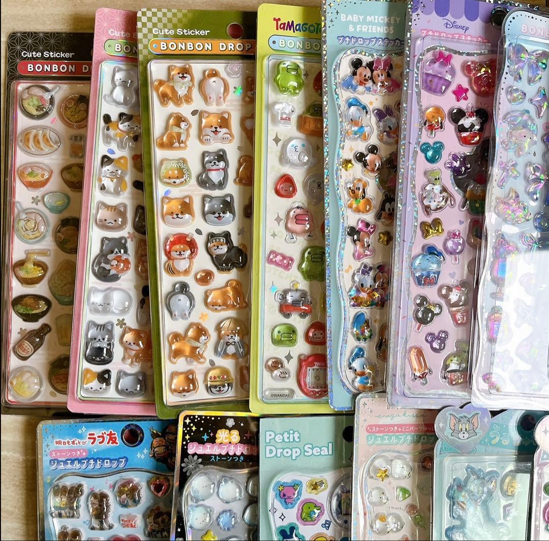 ボンボンドロップシールまとめ売り　60個
