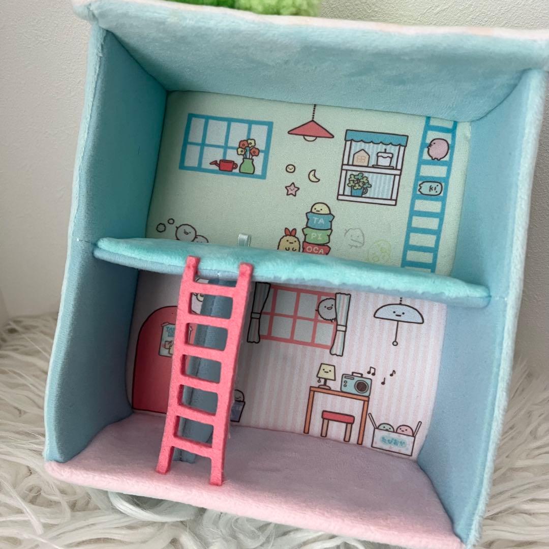 すみっコハウス 屋上庭園付き2階建て&てのりぬいぐるみ12体セット