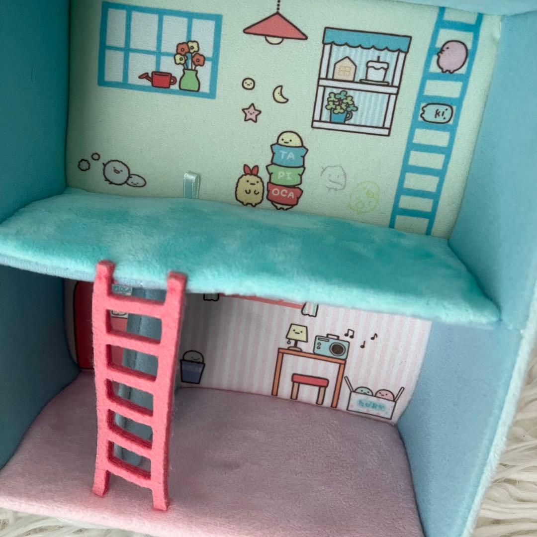 すみっコハウス 屋上庭園付き2階建て&てのりぬいぐるみ12体セット