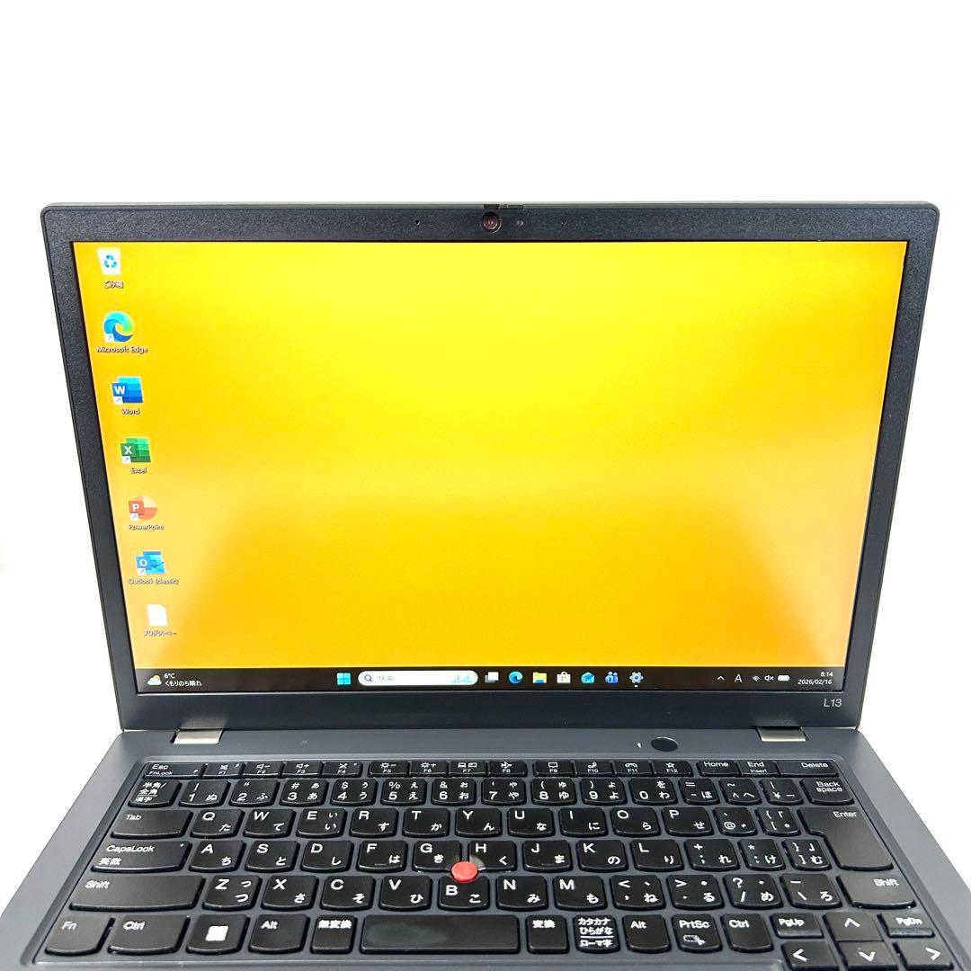 Windowsノート本体 Lenovo ThinkPad L13 Gen3 i7 512GB 16GB