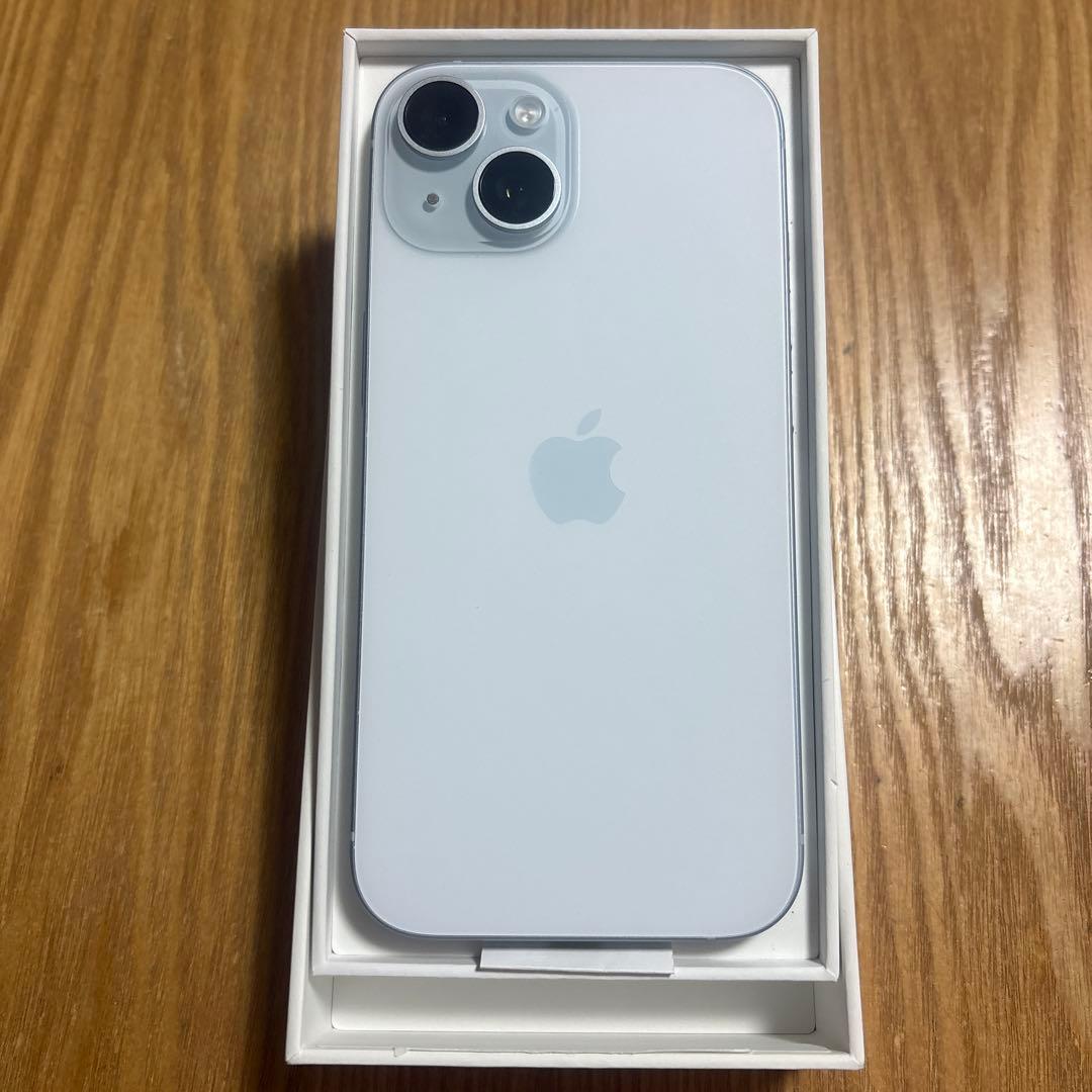 MTMR3J/A iPhone15,Blue,256GB【中古】