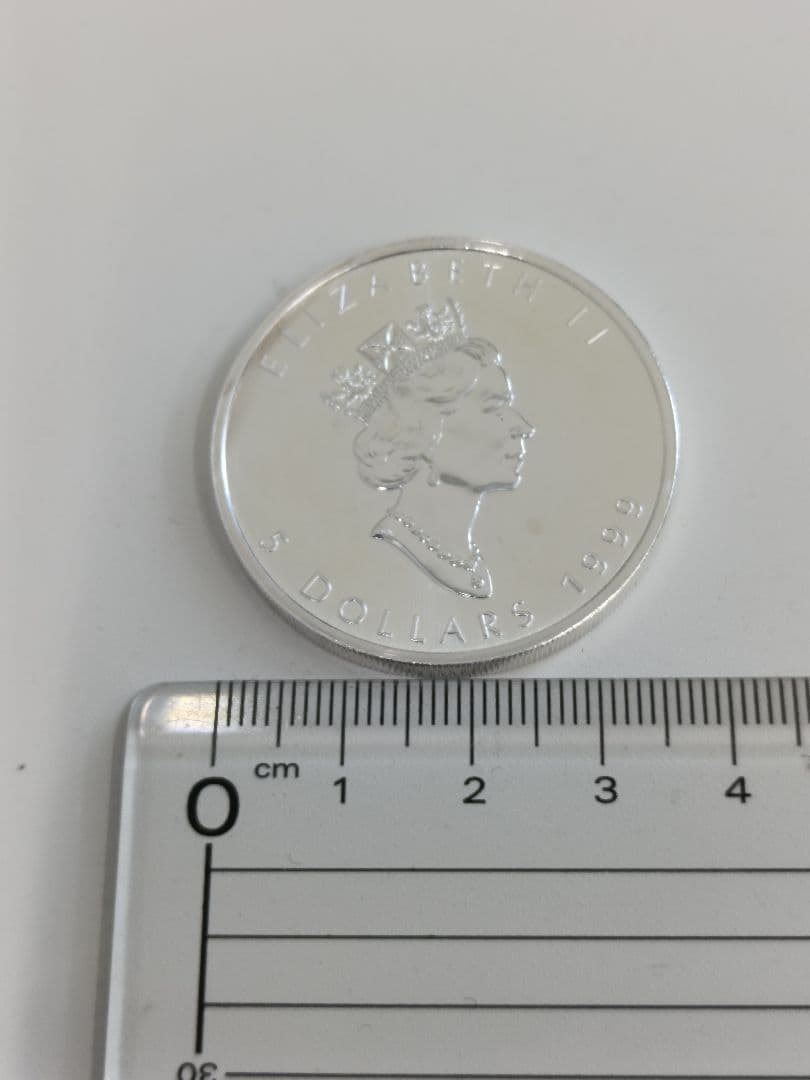 カナダ 5ドル銀貨 1オンス
