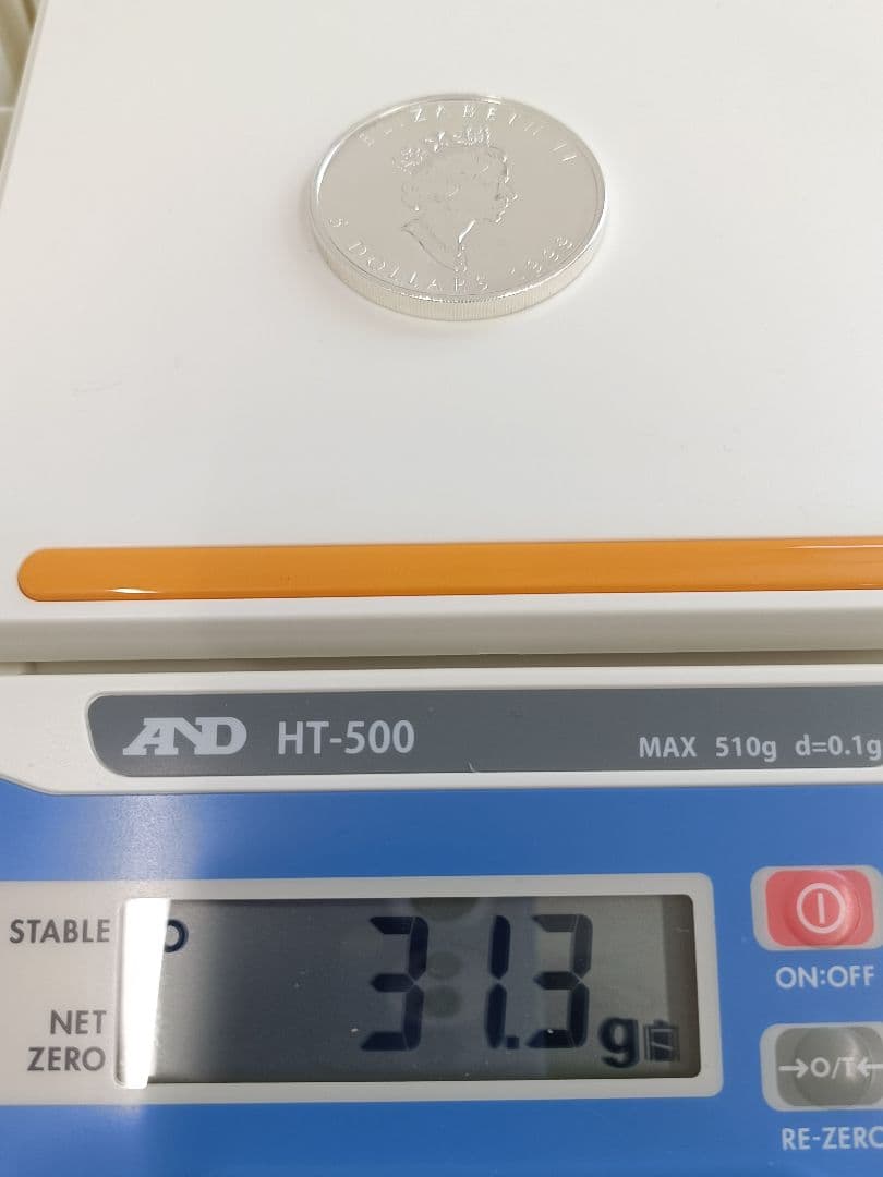 カナダ 5ドル銀貨 1オンス