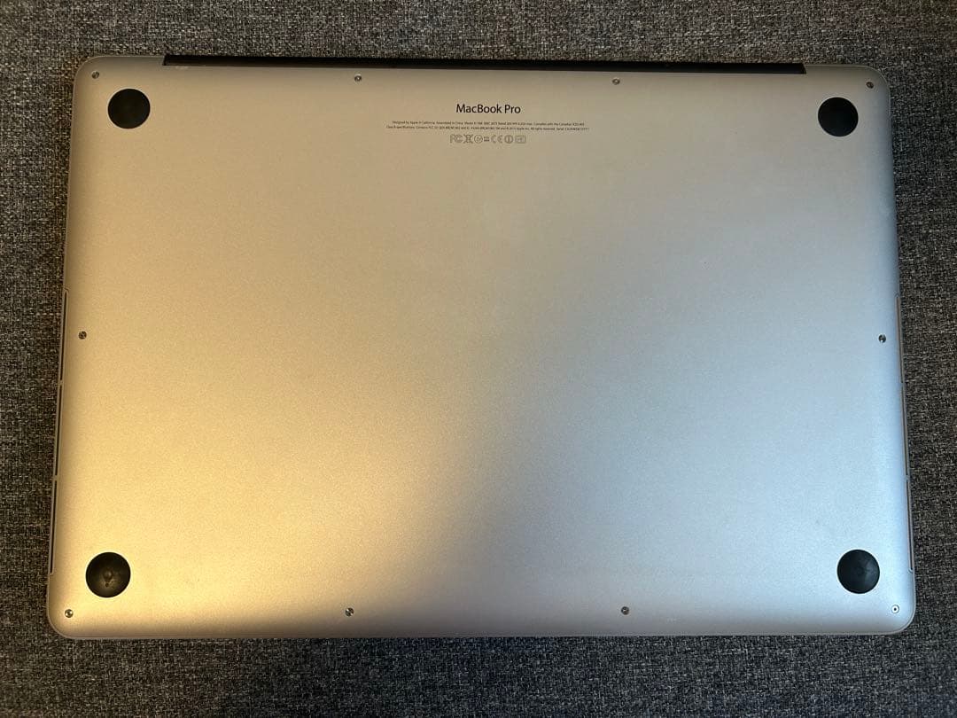 MacBook Pro 15インチ Early 2013