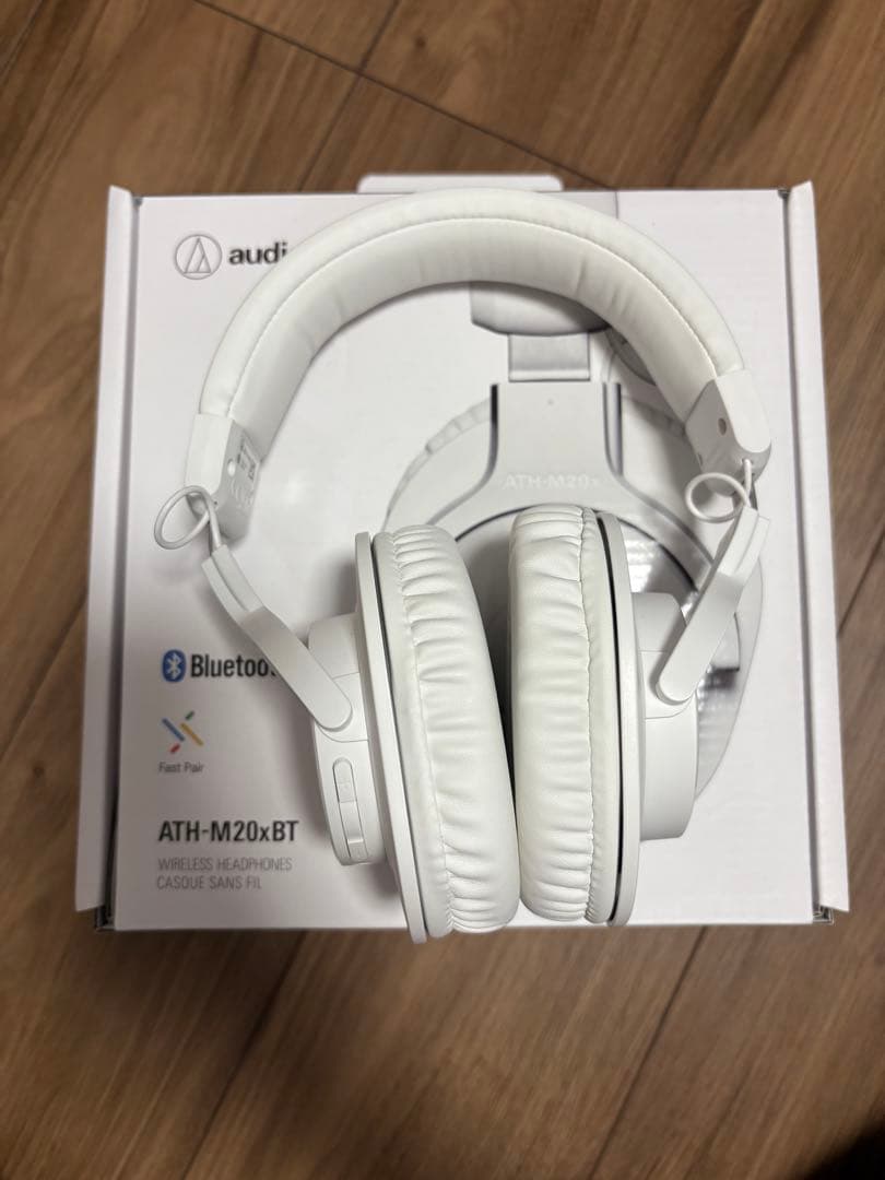 オーディオテクニカ ATH-M20xBT WH ワイヤレスヘッドホン　ホワイト