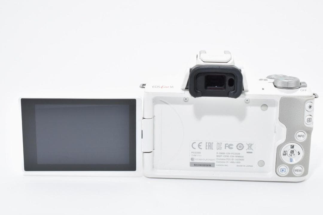 【美品】Canon EOS kiss M EF-M 15-45mm IS STM