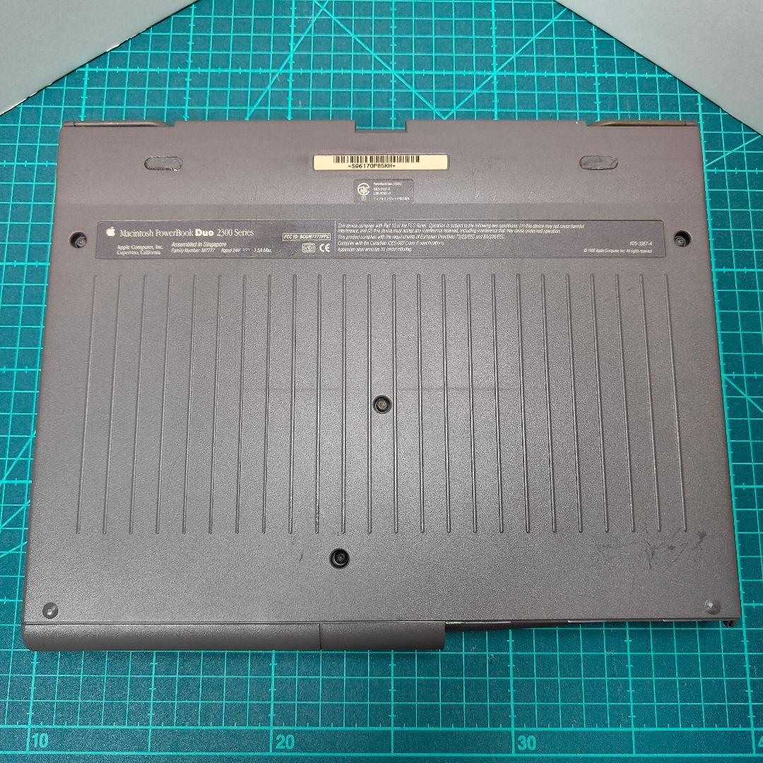 PowerBook Duo2300c ビネガー液晶 ジャンク