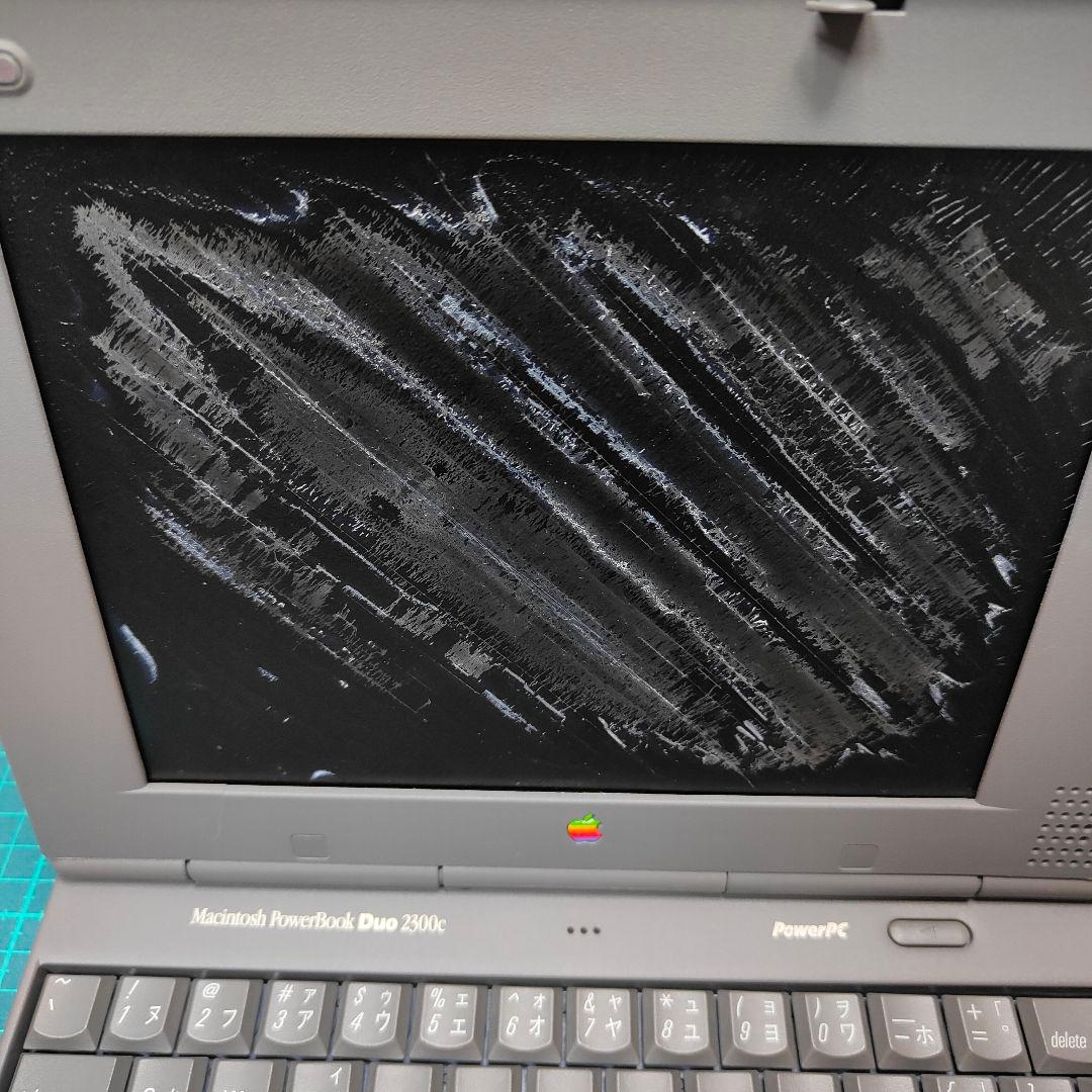 PowerBook Duo2300c ビネガー液晶 ジャンク