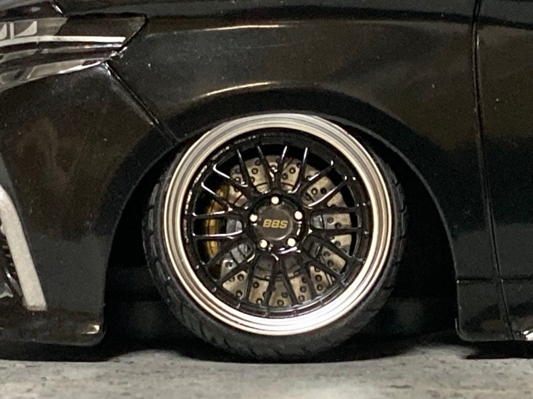 1/24新型アルファード・ブラック（カスタム品）