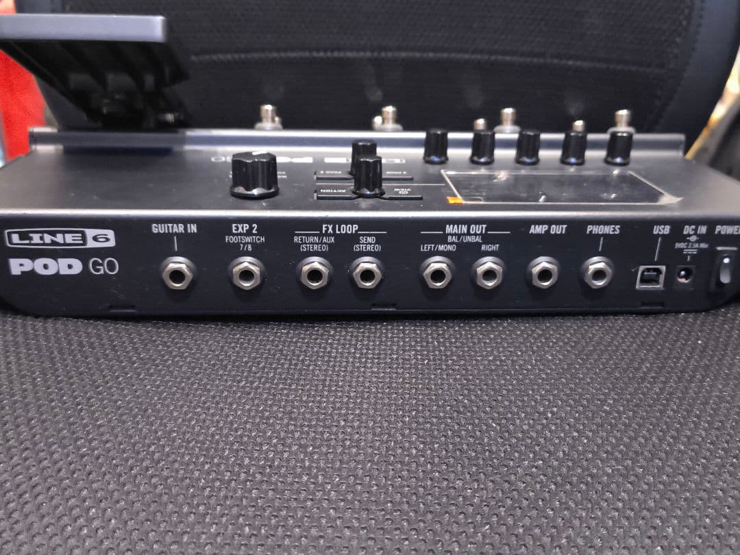 らる LINE 6 POD GO ギターエフェクター