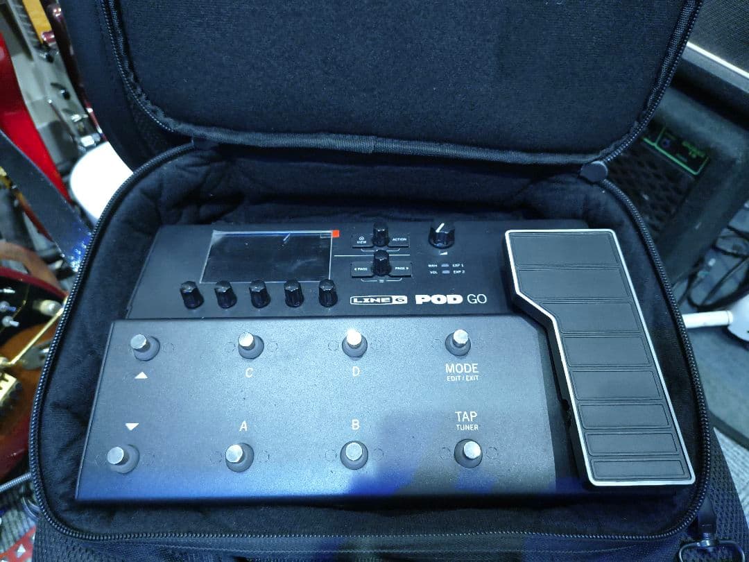 らる LINE 6 POD GO ギターエフェクター