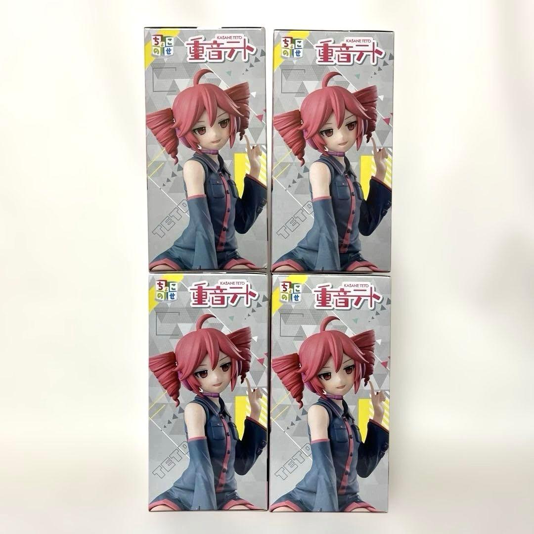 重音テト　ちょこのせプレミアムフィギュア　４点