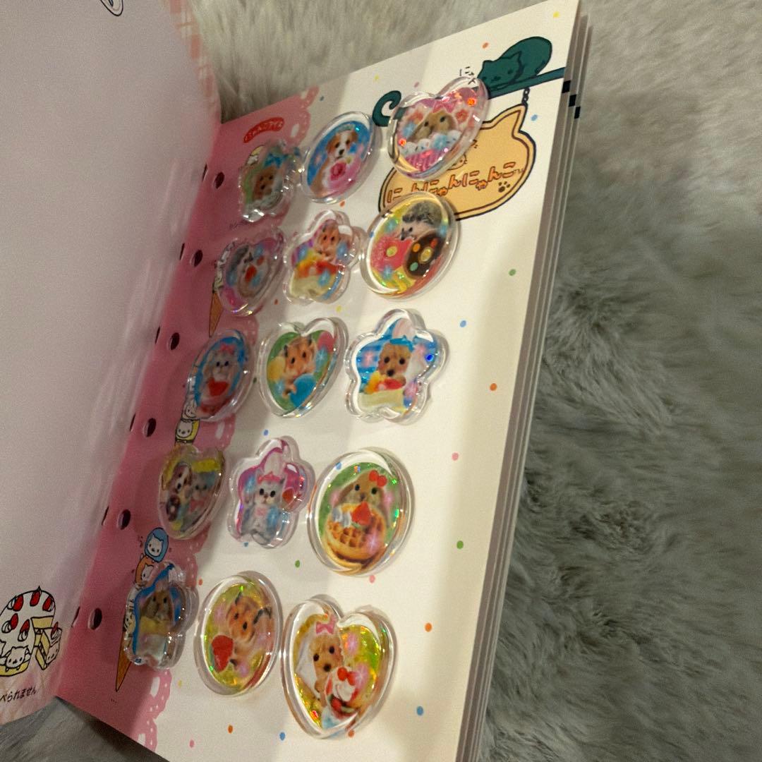 ボンボンドロップシール おはじきシール　タイルシール【完成品】