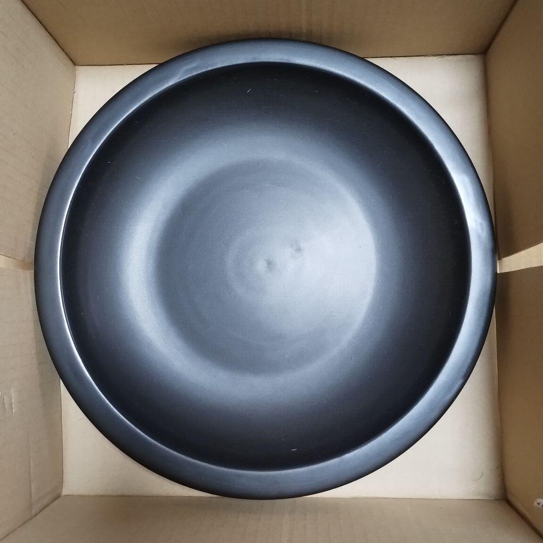 長谷園 ふっくらさん 黒らく　中　AND -09 土鍋