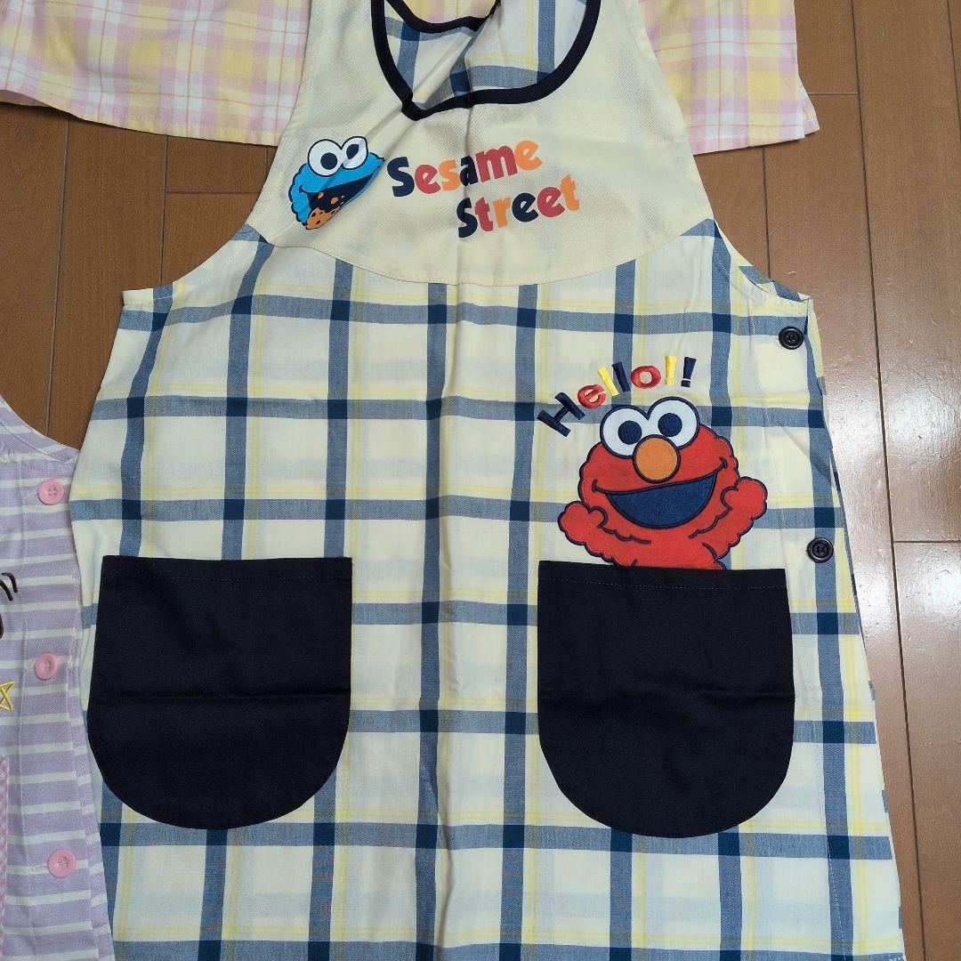 エプロンまとめ売り4枚新品未使用エプロン保育士
