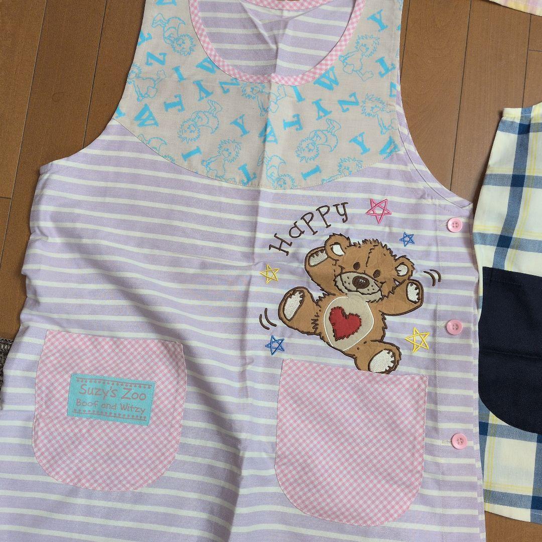 エプロンまとめ売り4枚新品未使用エプロン保育士