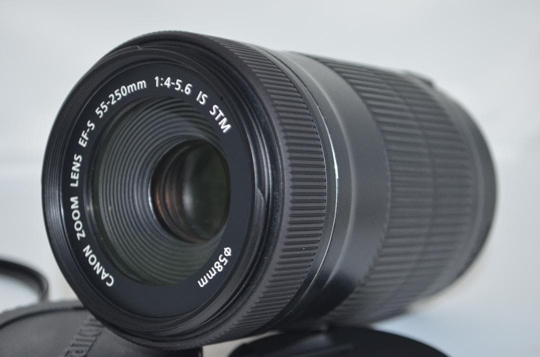 新品級❤️超静音レンズ❤️Canon EF-S 55-250mm IS STM