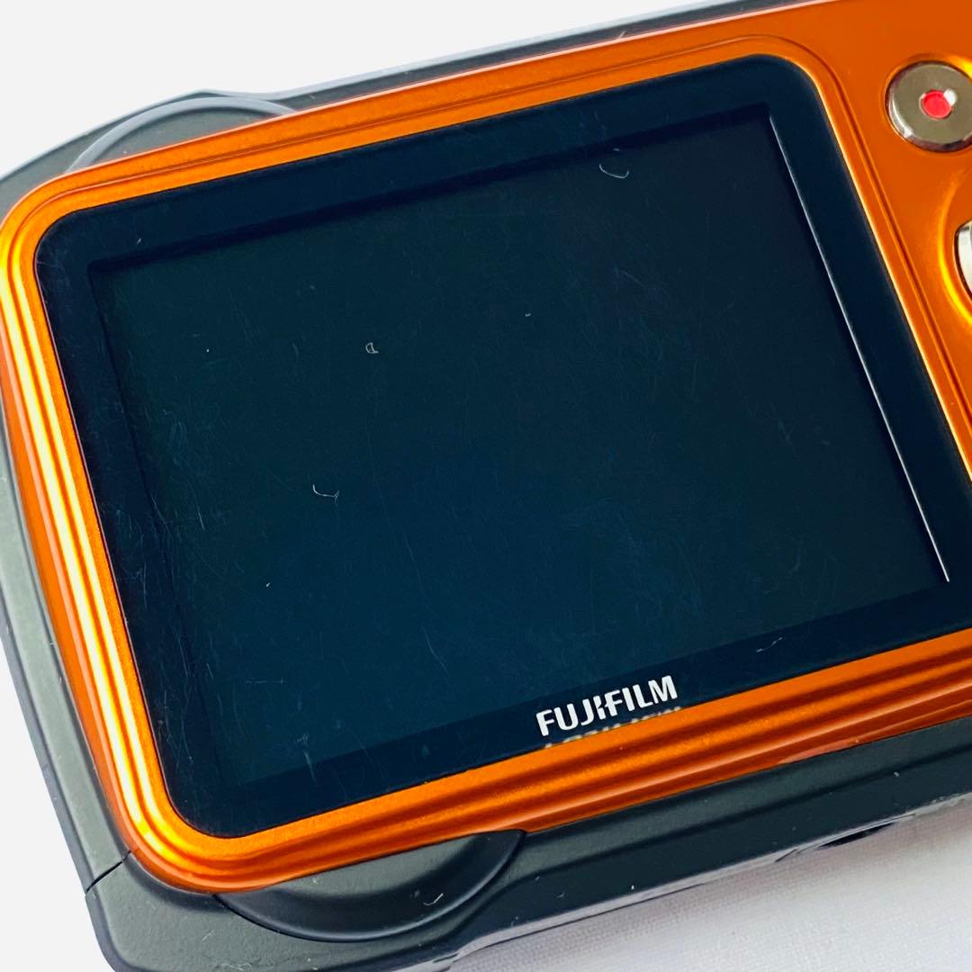 富士フイルム FinePix XP150 オレンジ デジカメ 中古 動作確認済み