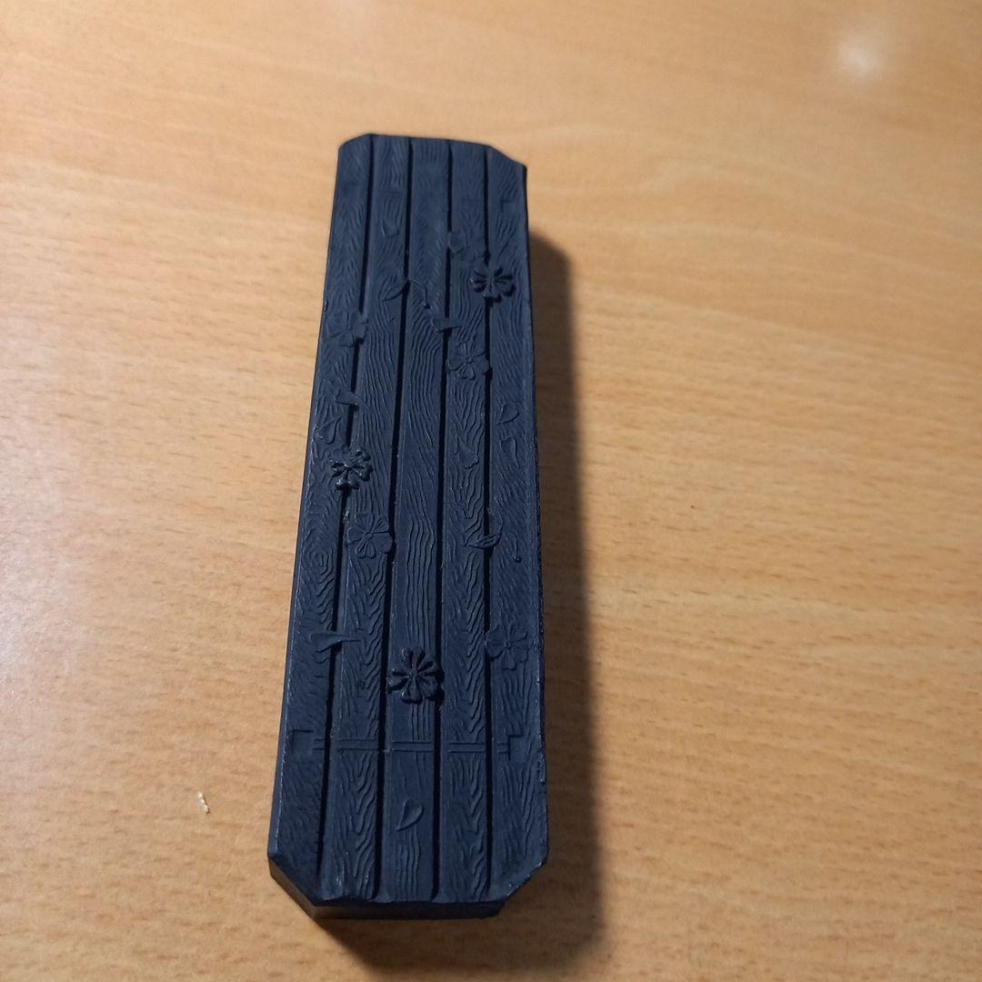 喜壽園製 仮名・水墨画用墨 極上青墨『梅』 5丁型   かな用墨 水墨画用墨