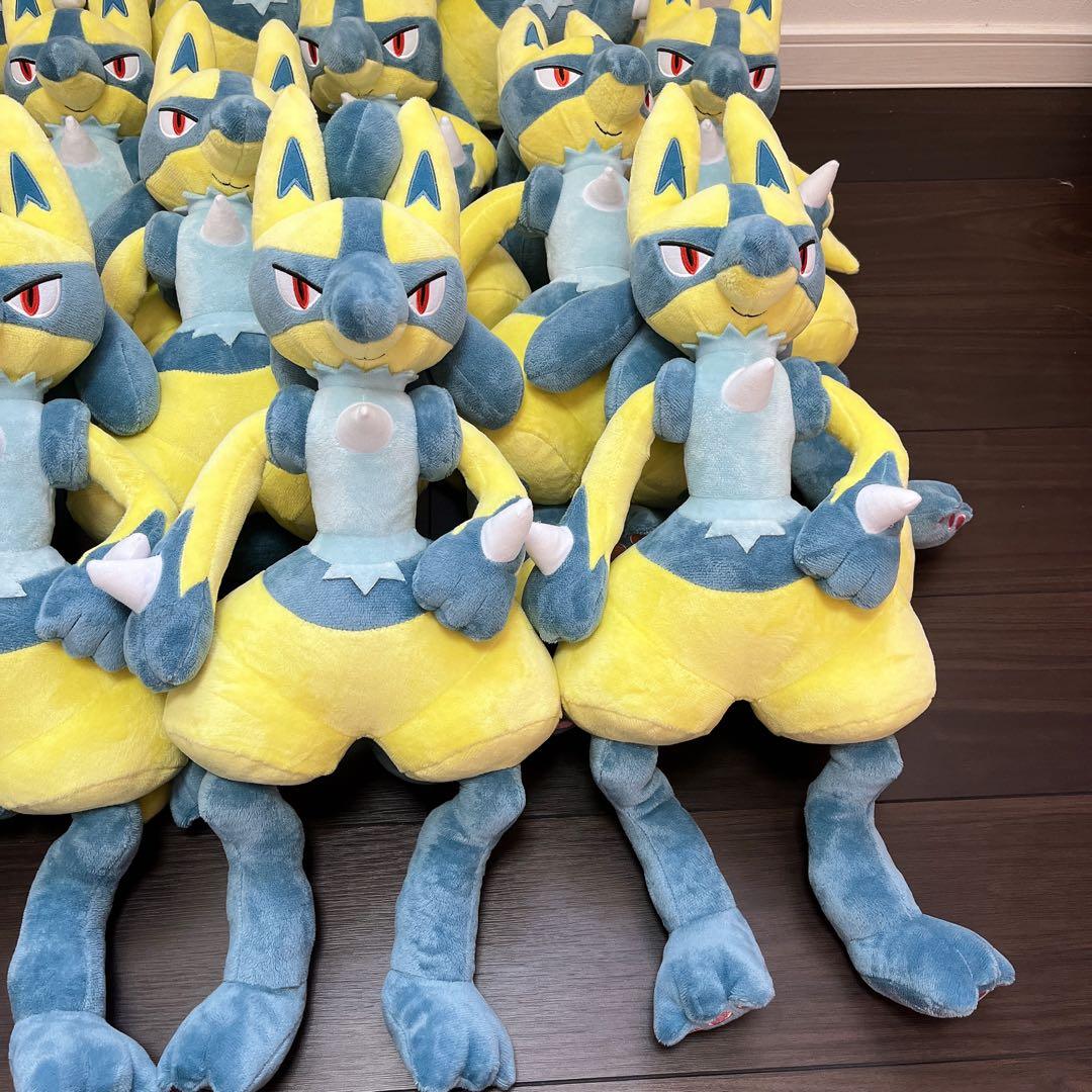 新品タグ付き　ポケモン　めちゃもふぐっとぬいぐるみ 黄色いルカリオ　14体
