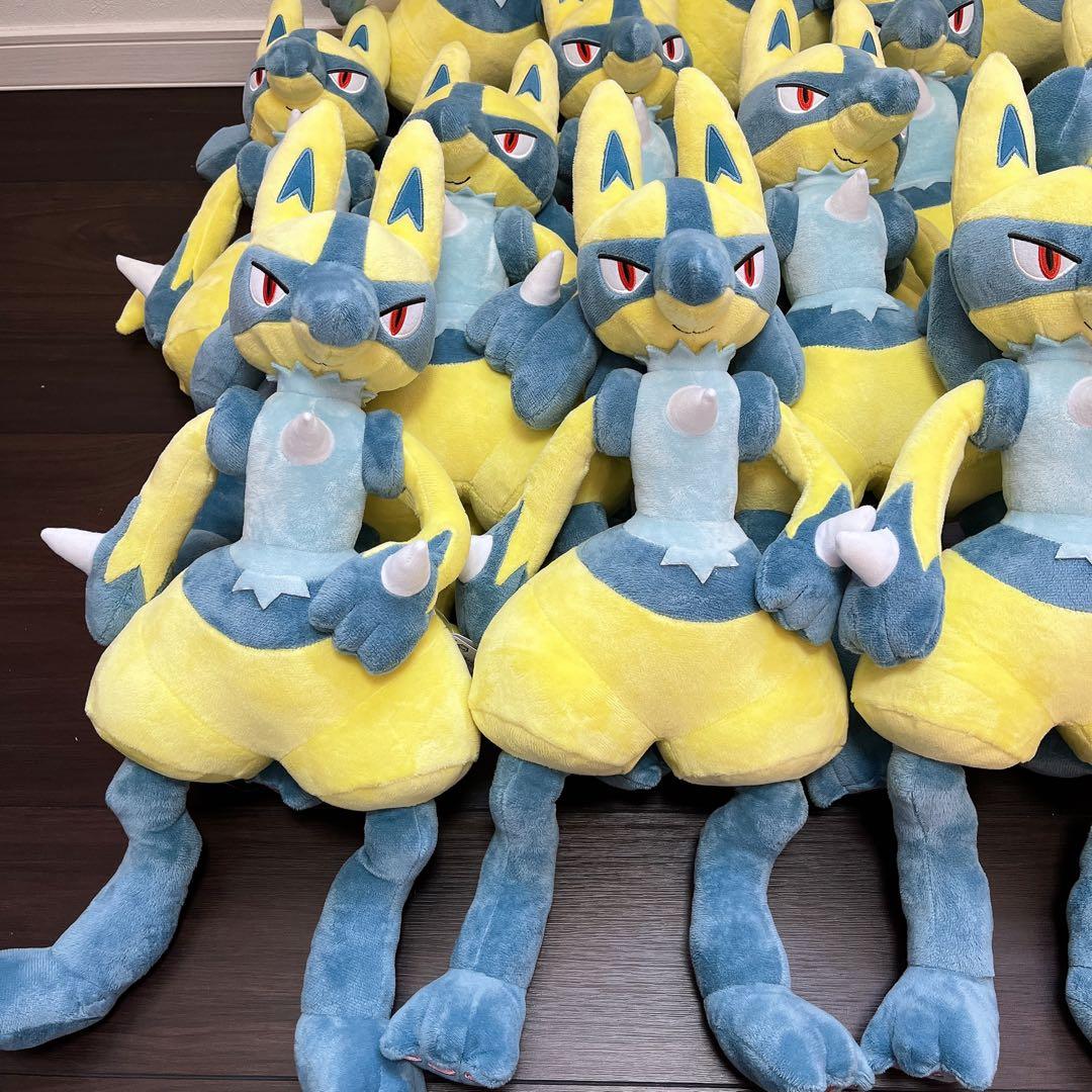 新品タグ付き　ポケモン　めちゃもふぐっとぬいぐるみ 黄色いルカリオ　14体
