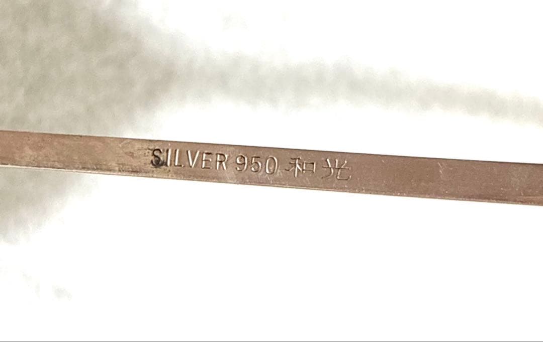 【シルバー950 3本】和光 カトラリー バターナイフ スプーン 希少